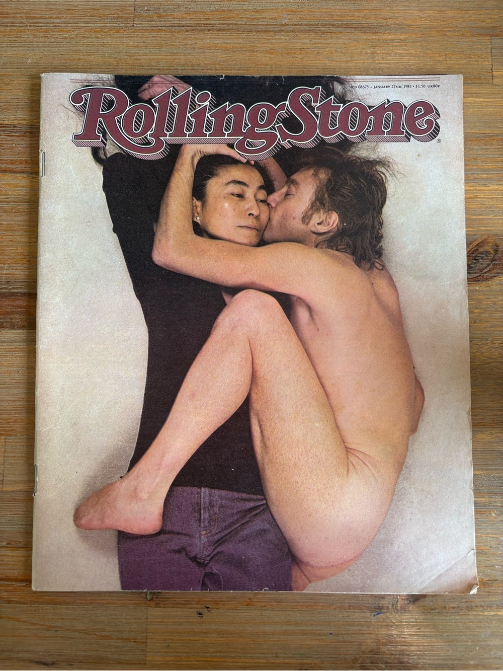 Jan 22nd 1981 Rolling Stone Magazine Featuring John Lennon & Yoko Ono
